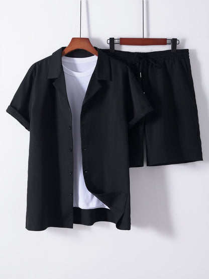 Zomerkledingset voor heren casual en veelzijdig