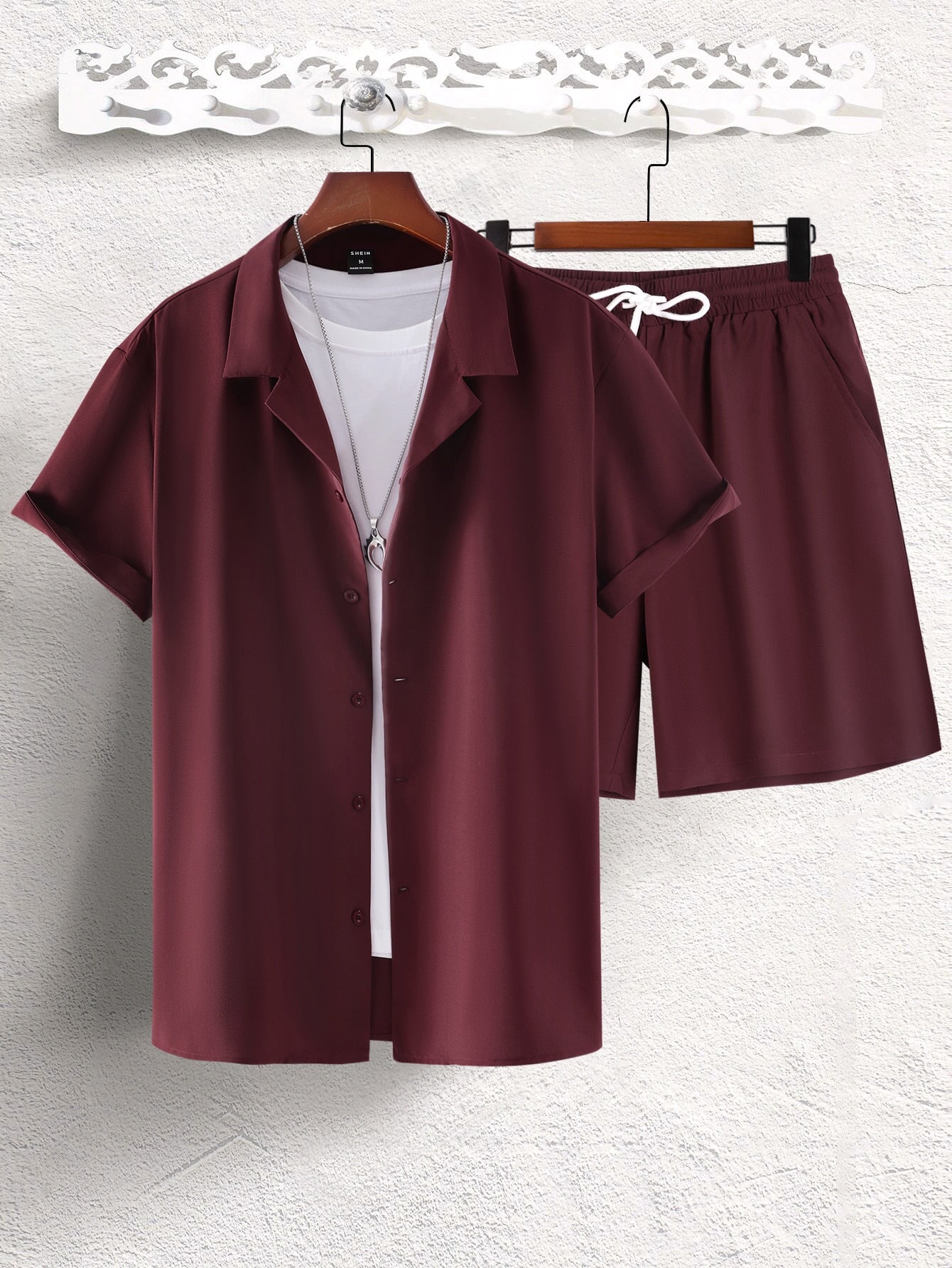 Zomerkledingset voor heren casual en veelzijdig