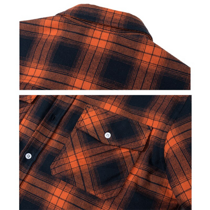 Fleece Gevoerde Geruite Jas voor Stijlvolle Warmte
