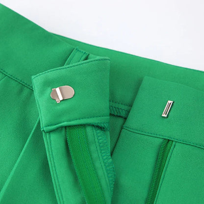 Elegante katoenen broek met elastische tailleband voor dames | Ideaal voor alle seizoenen