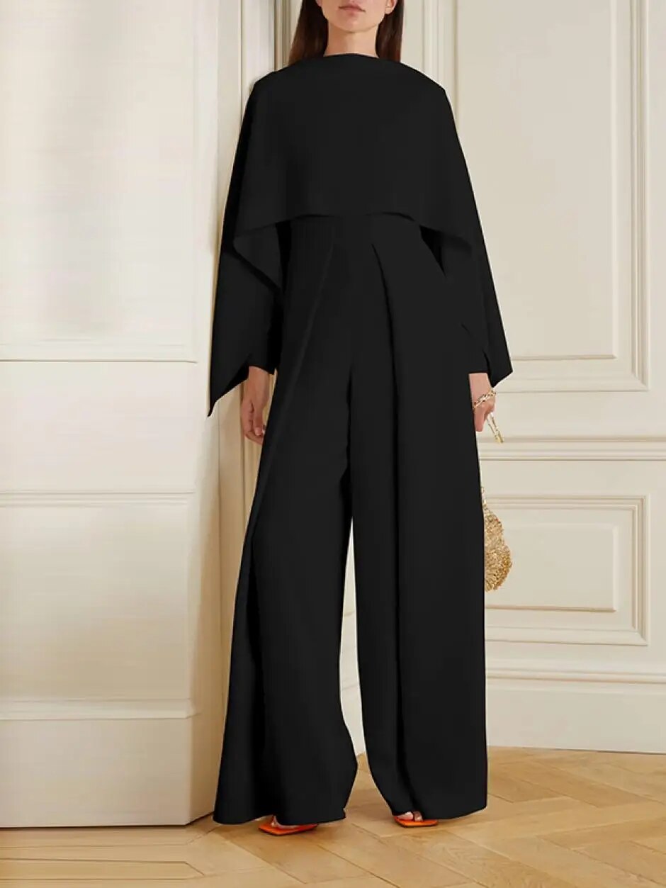 Elegant empire jurk met wijde pijpen voor feestelijke gelegenheden voor dames | Voor feestelijke gelegenheden in alle seizoenen