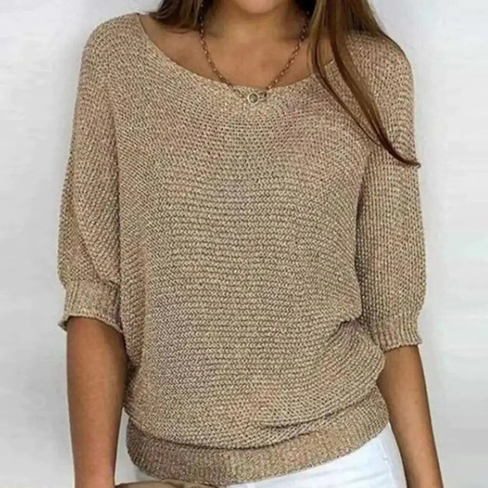 Zomertrui Alma in frisse kleuren voor een stijlvolle look