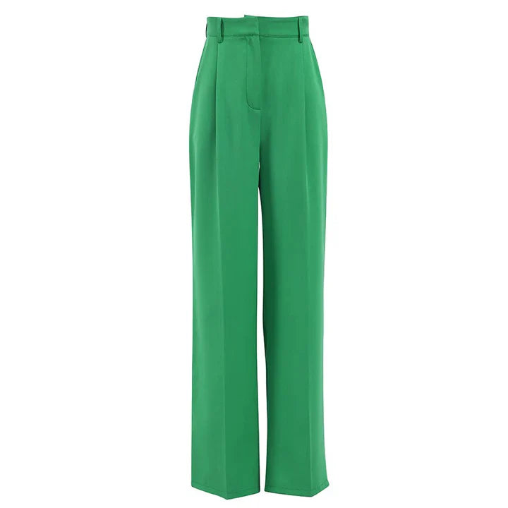 Elegante katoenen broek met elastische tailleband voor dames | Ideaal voor alle seizoenen