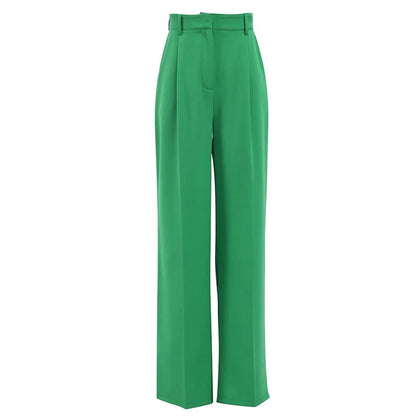 Elegante katoenen broek met elastische tailleband voor dames | Ideaal voor alle seizoenen