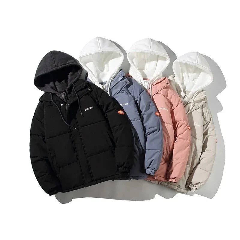 Klassieke Warme Jas met Capuchon voor Herfst en Winter - Comfortabel en Stijlvol