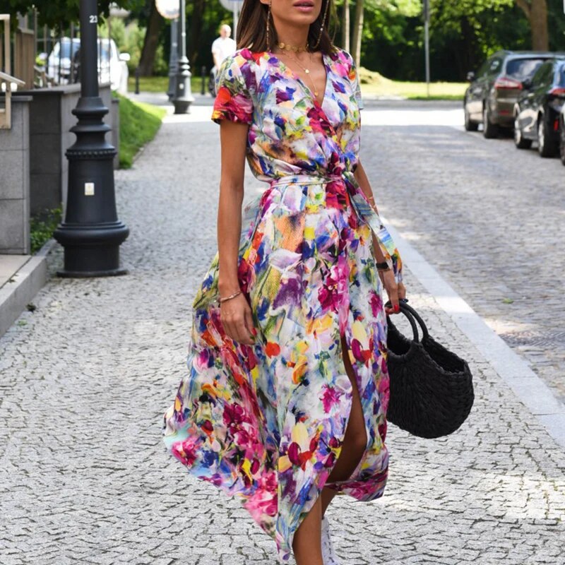 Zara - Bloemenprint Jurk voor Lente/Zomer
