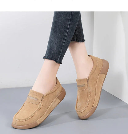 Zwarte runder-suède loafers met ronde neus heren zomers