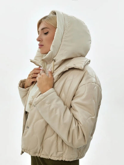 Veelzijdige ultralichte Selena hoodie sjaal