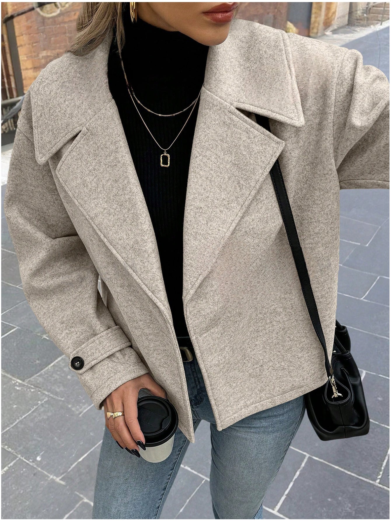 Dames Casual Jack met Lange Mouwen en Knopen | Perfect voor Dagelijks Gebruik
