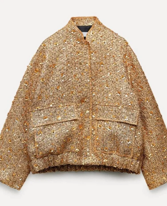 Elegante gebreide blazer met zakken voor vrouwen | Perfect voor alle seizoenen