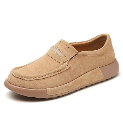 Zwarte runder-suède loafers met ronde neus heren zomers