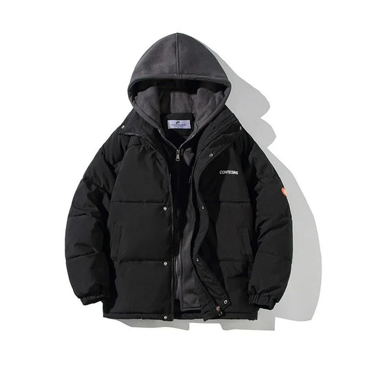 Klassieke Warme Jas met Capuchon voor Herfst en Winter - Comfortabel en Stijlvol