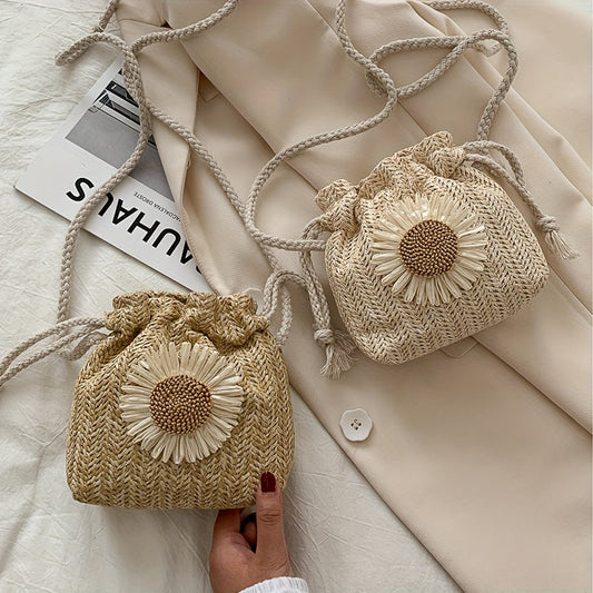 Zomerse Vrouwen Strohoed & Schoudertas - Trendy Zomeraccessoires