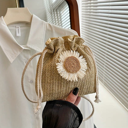Zomerse Vrouwen Strohoed & Schoudertas - Trendy Zomeraccessoires