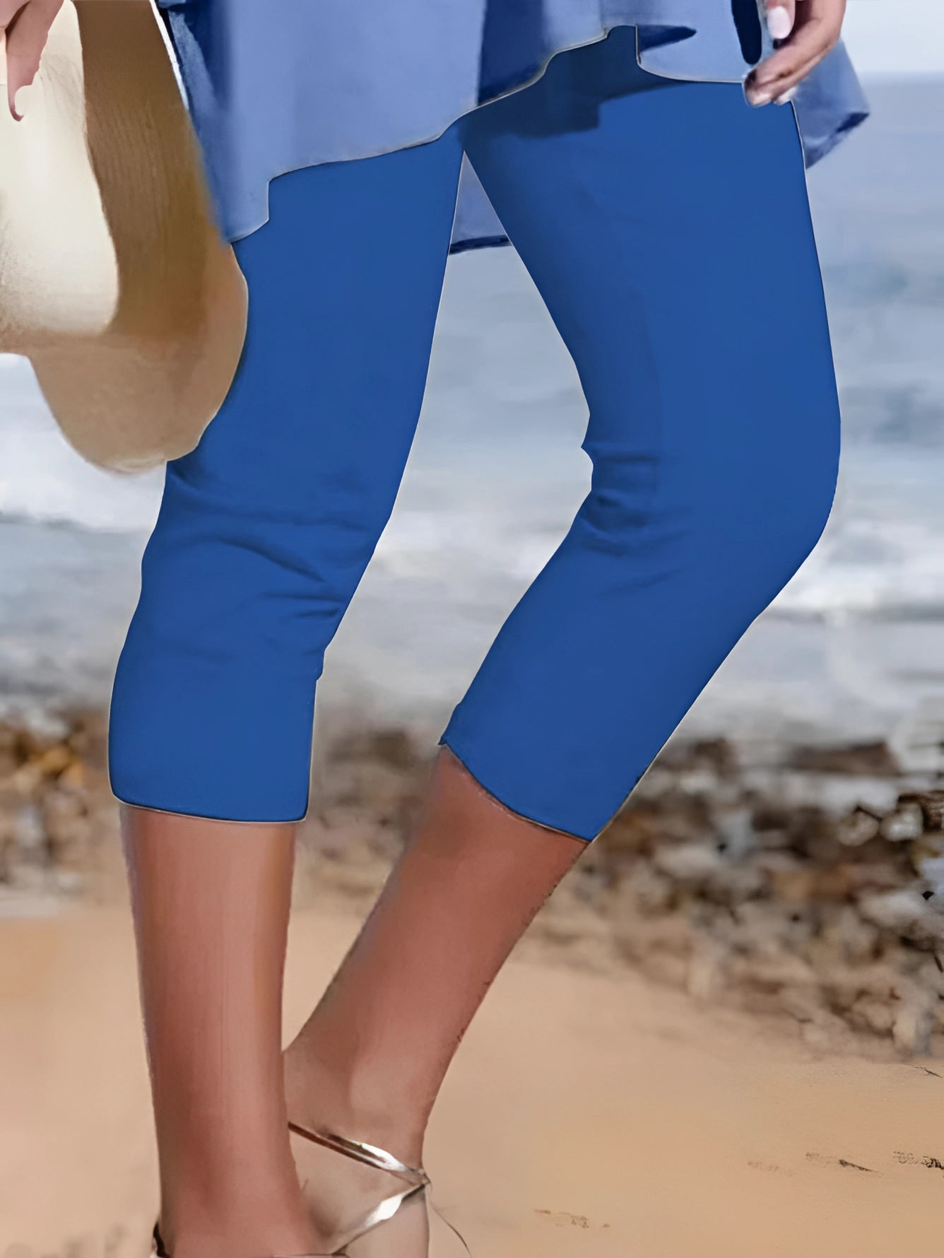 Zomerse lichte stretchbroek voor ultiem comfort