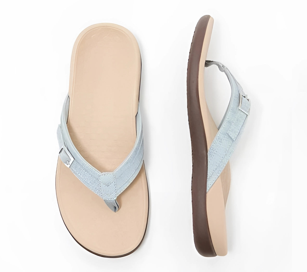 Zomersandalen met verstelbare bandjes en gespsluiting