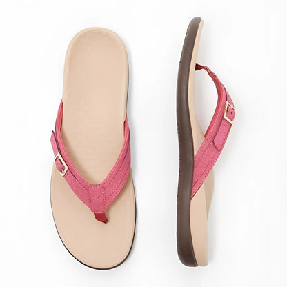 Zomersandalen met verstelbare bandjes en gespsluiting