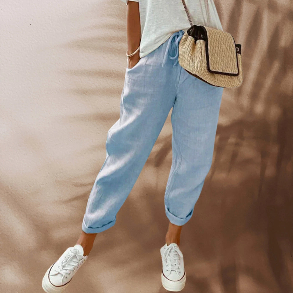 Lichtgewicht Zomer Jogger Broek voor Dames Duurzaam