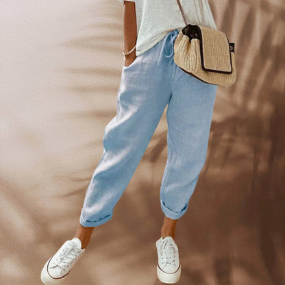 Lichtgewicht Zomer Jogger Broek voor Dames Duurzaam