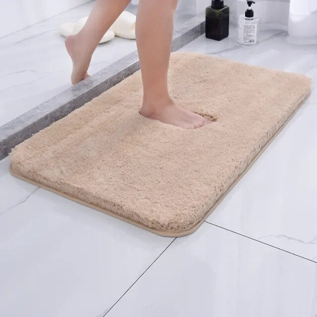 Ultrazachte antislip badmat, sneldrogende microvezel