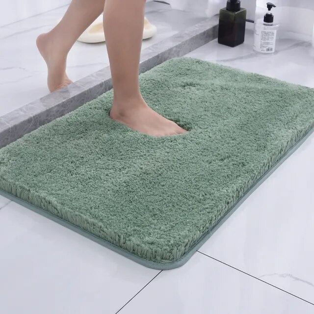 Ultrazachte antislip badmat, sneldrogende microvezel