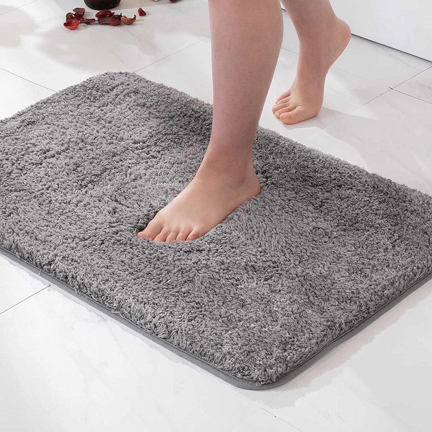Ultrazachte antislip badmat, sneldrogende microvezel