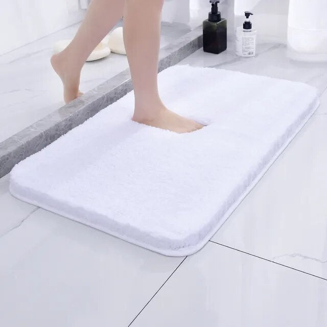Ultrazachte antislip badmat, sneldrogende microvezel