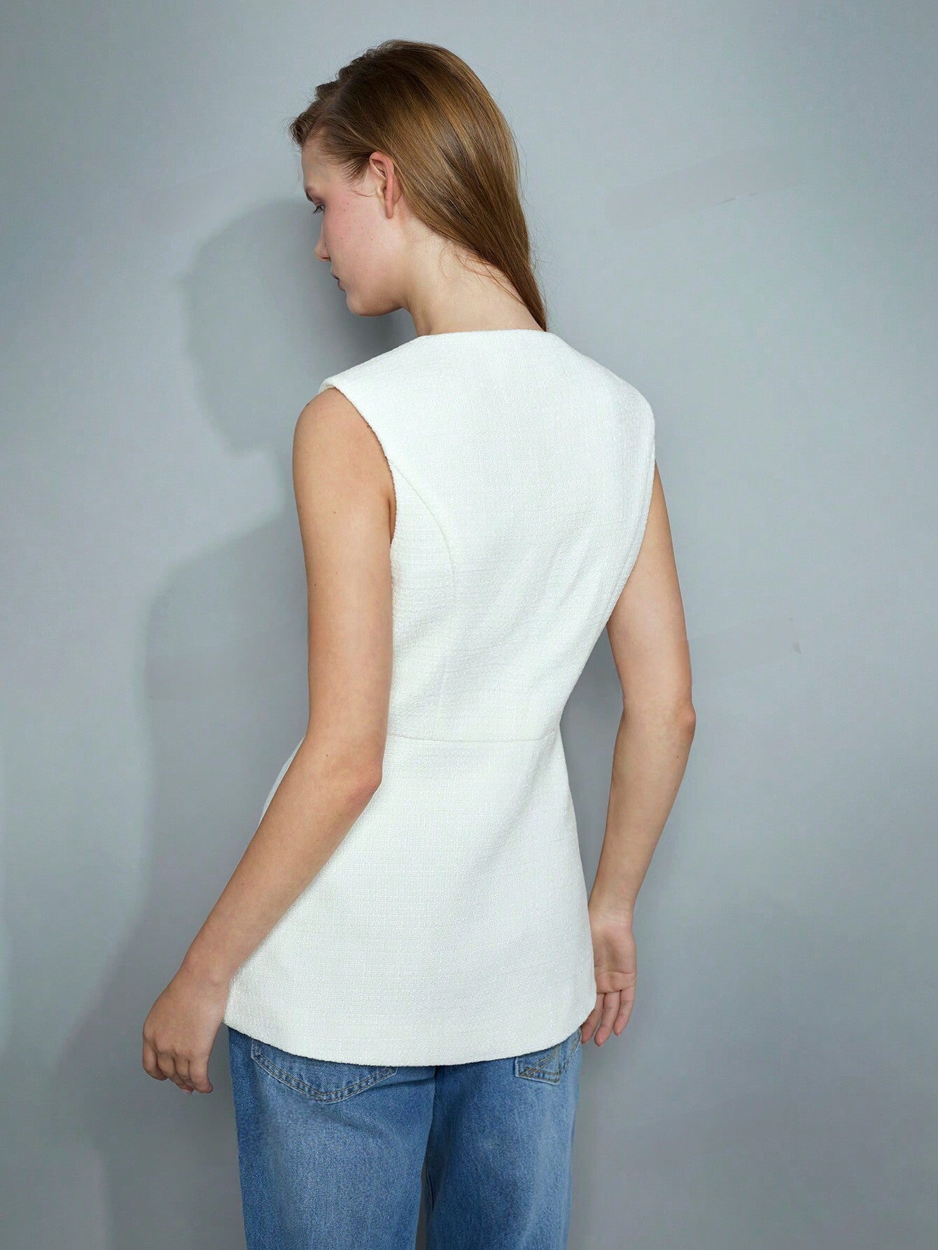 Elara | Stijlvol Dik Mouwloos Vest voor Herfst en Winter