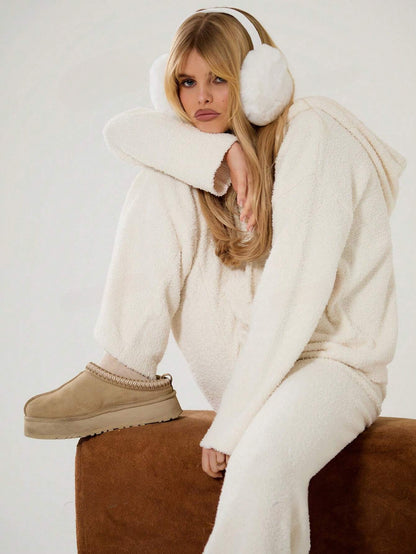 Comfy Teddy Fluffy Wijde Winterset – Perfect voor dagelijkse gebruik