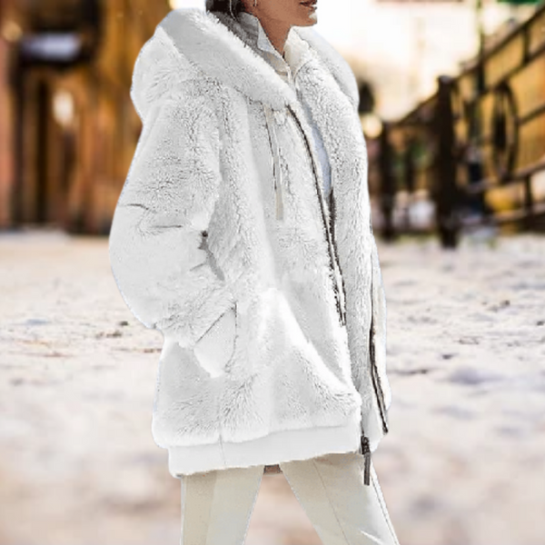 Winter Zachte jas met capuchon Super Comfortabel