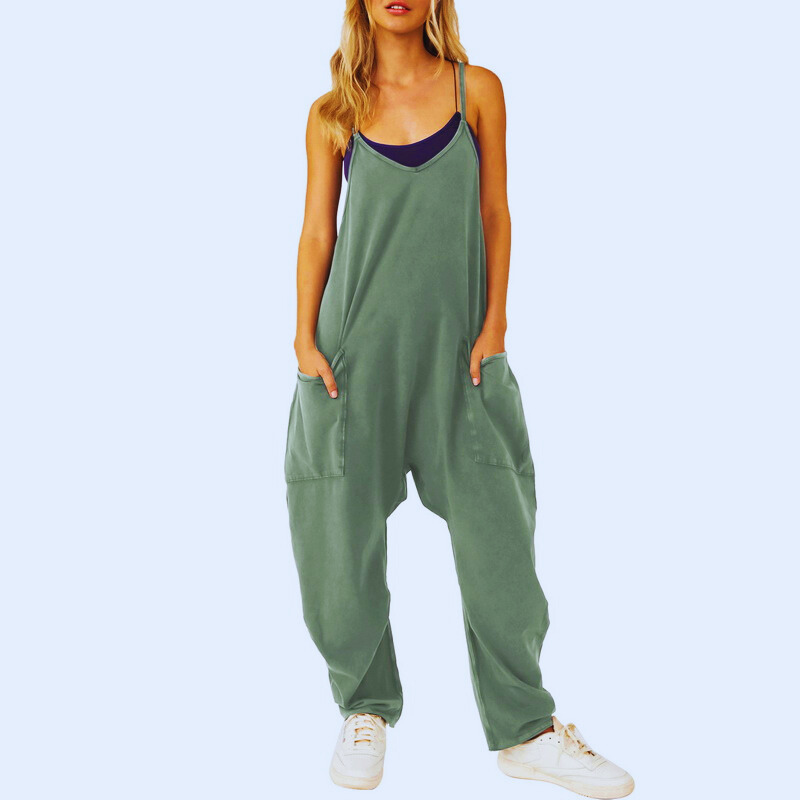 Zaraia | Relaxte Baggy Jumpsuit voor Vrouwen