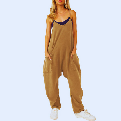 Zaraia | Relaxte Baggy Jumpsuit voor Vrouwen