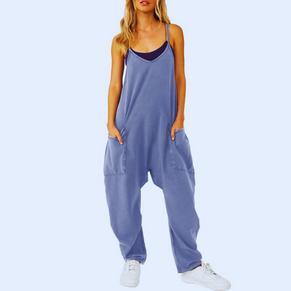 Zaraia | Relaxte Baggy Jumpsuit voor Vrouwen