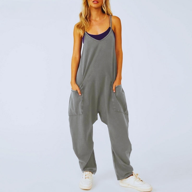 Zaraia | Relaxte Baggy Jumpsuit voor Vrouwen