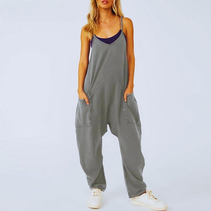 Zaraia | Relaxte Baggy Jumpsuit voor Vrouwen