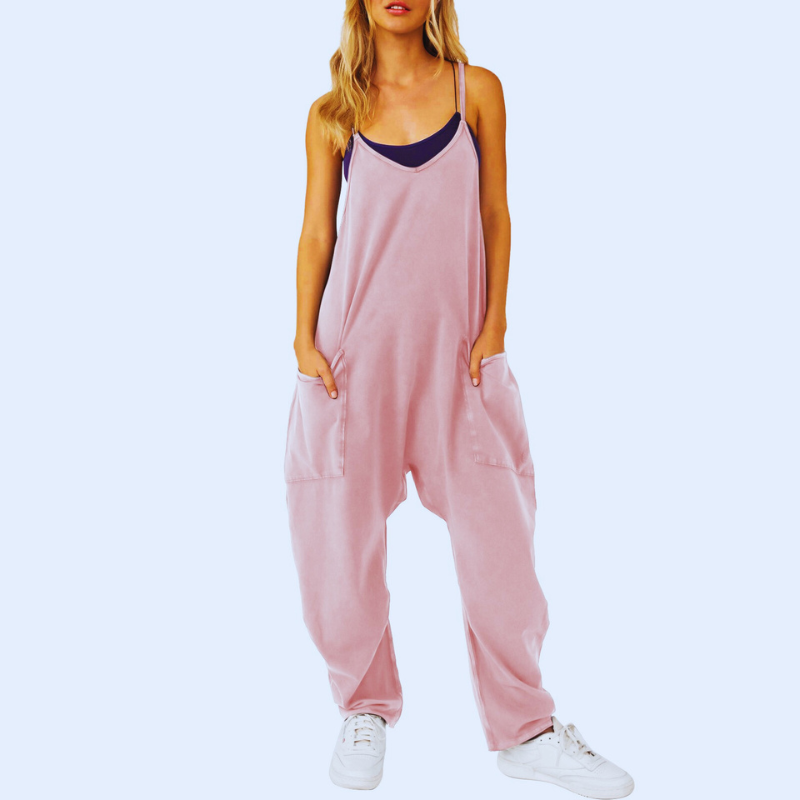 Zaraia | Relaxte Baggy Jumpsuit voor Vrouwen