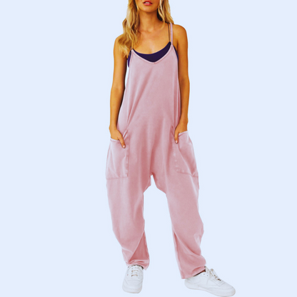 Zaraia | Relaxte Baggy Jumpsuit voor Vrouwen