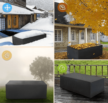 Waterdichte Tuinmeubelhoes – Hoogwaardig Polyester, UV-bestendig & Weerbestendig voor Tafel, Stoelen en Loungeset