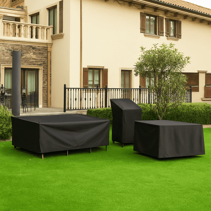 Waterdichte Tuinmeubelhoes – Hoogwaardig Polyester, UV-bestendig & Weerbestendig voor Tafel, Stoelen en Loungeset