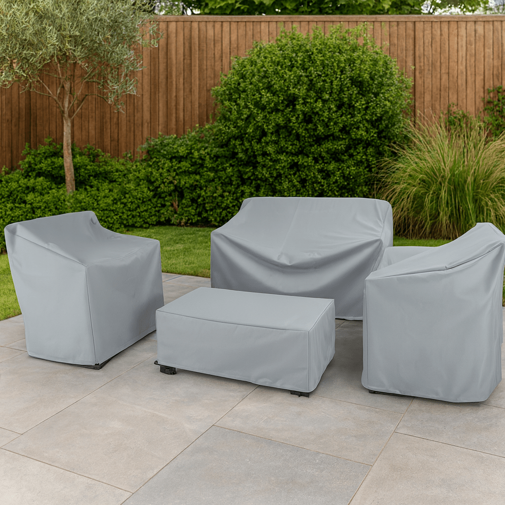 Waterdichte Tuinmeubelhoes – Hoogwaardig Polyester, UV-bestendig & Weerbestendig voor Tafel, Stoelen en Loungeset