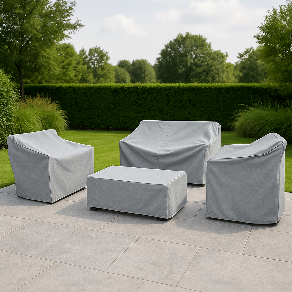 Waterdichte Tuinmeubelhoes – Hoogwaardig Polyester, UV-bestendig & Weerbestendig voor Tafel, Stoelen en Loungeset