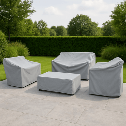 Waterdichte Tuinmeubelhoes – Hoogwaardig Polyester, UV-bestendig & Weerbestendig voor Tafel, Stoelen en Loungeset