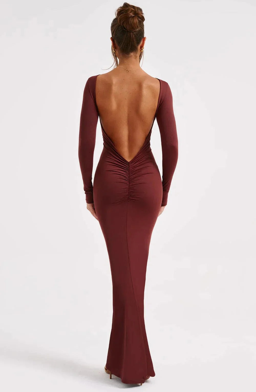 Zwarte Xyla Jurk Zonder Rug - Elegant en Verleidelijk