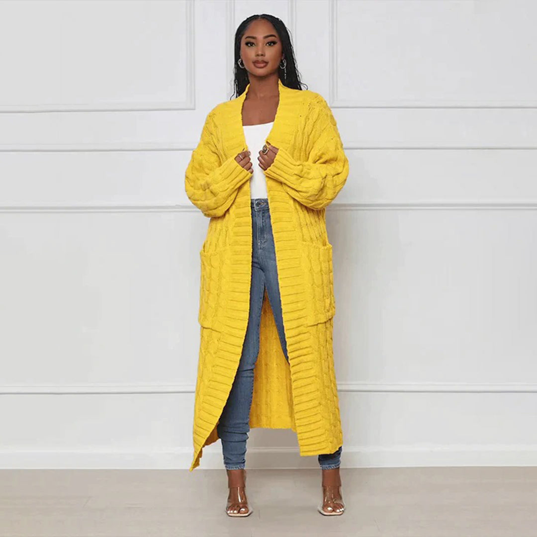 Primrose - Lang Vest met Tijdloze Klassieke Stijl voor de Winter