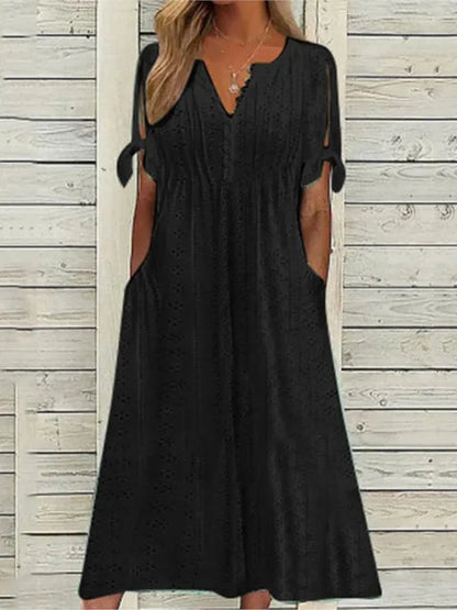 Luchtig Zomerjurkje met Elegante Snit Perfect voor Zomers