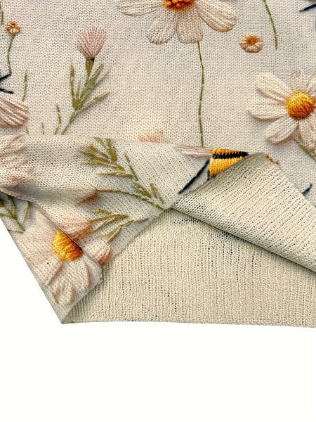 Trendy damestrui met bijenmotief | Ideaal voor de herfst/winter