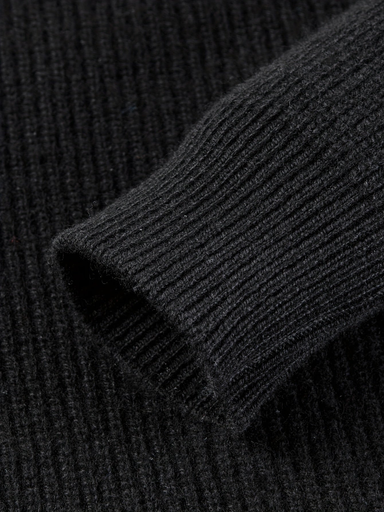 Casual merinoswol trui met rits voor heren | Ideaal voor herfst/winter