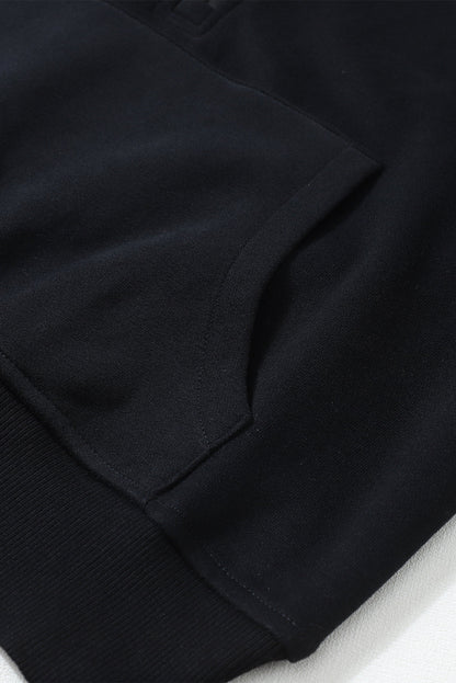 Stijlvolle Bruine Sweatshirt met Rits, Opstaande Kraag en Duimgaten – Perfect voor Casual Comfort