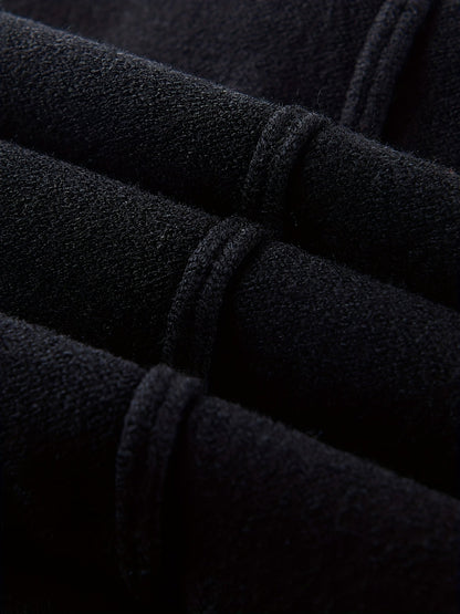 Stijlvolle warme business coltrui in zwart voor heren | Ideaal voor herfst/winter