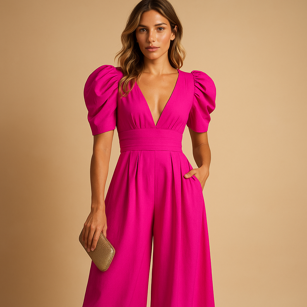 Lange, elegante jumpsuit voor dames | Isabelle